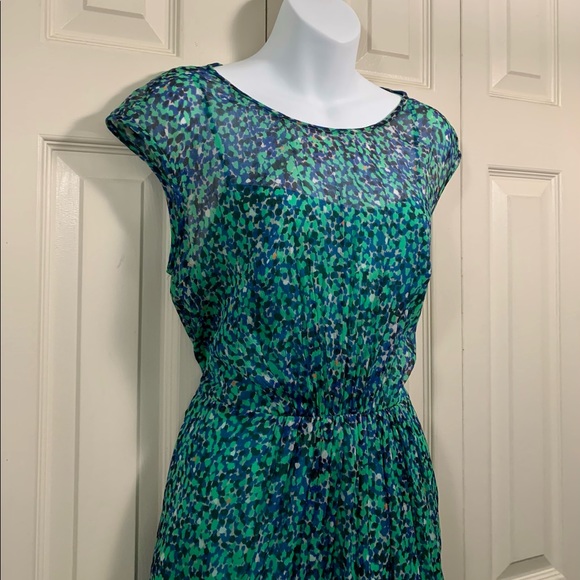 👗🌿 Green Spring Meadow J. Crew Dress - Picture 2 of 14
